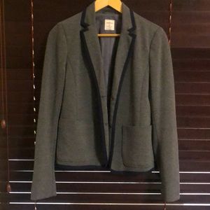 Gap grey and navy academy blazer